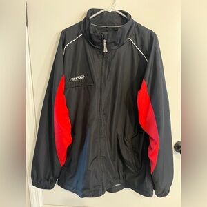Mens size XL Colorblock Vintage CCM Full Zip Jacket